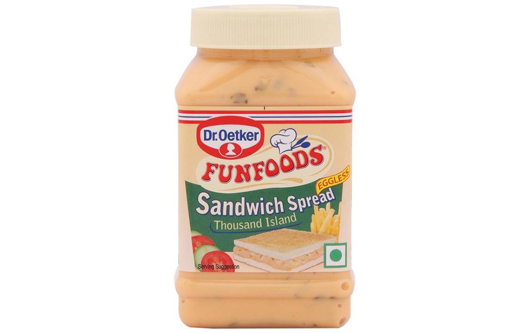 Dr. Oetker Fun foods Sandwich Spread Thousand Island (Eggless)   Plastic Jar  300 grams